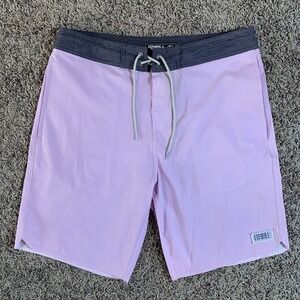 O'Neill Shorts Mens 29 Purple Cruzers Board Beach Trunks Surf